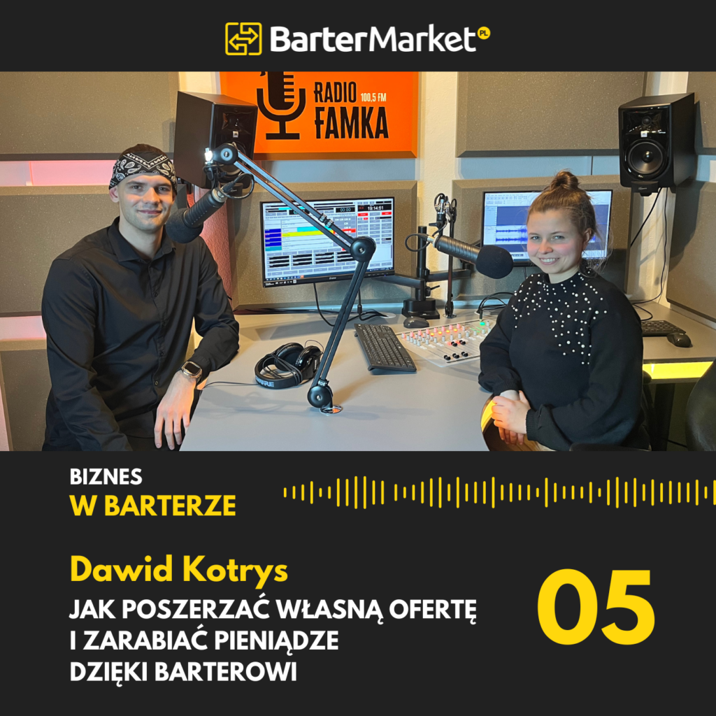 Dawid Kotrys - Biznes w barterze